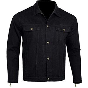 Bikers Gear Australia Motorradjacke - Kevlar, Abnehmbare CE Rüstung - Schwarz, 2XL Bikers Gear Australia Motorradjacke - Kevlar, Abnehmbare CE Rüstung - Schwarz, 2XL