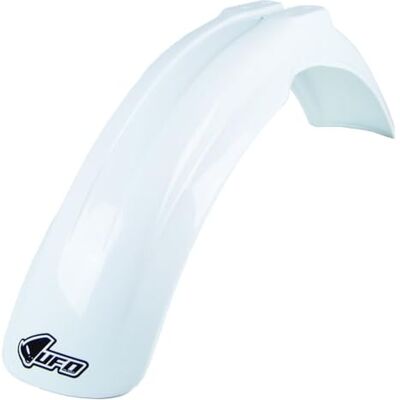 Ufo Front Fender - Cross-Enduro - Weiß - Für 125, 250, 500 Ufo Front Fender - Cross-Enduro - Weiß - Für 125, 250, 500