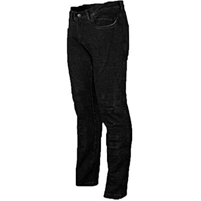 Bikers Gear Australia Ladies Motorcycle Jeans CE Knee Armoured Kevlar Stretch Denim 18 Short Black Bikers Gear Australia Ladies Motorcycle Jeans CE Knee Armoured Kevlar Stretch Denim 18 Short Black