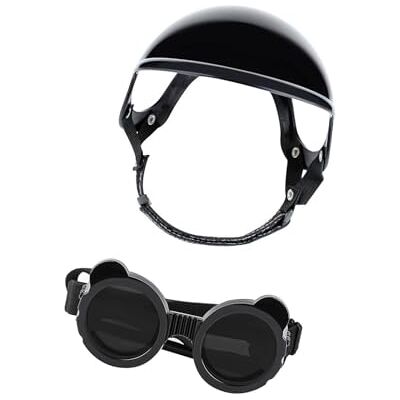 Limtula Robuster Motorradbrillenhelm mit Baumwolle, Black Verstellbarer Riemen, stoßfester Rahmen, weiche Polsterung, winddichte Brille für Outdoor Abenteuer Limtula Robuster Motorradbrillenhelm mit Baumwolle, Black Verstellbarer Riemen, stoßfester Rahmen, weiche Polsterung, winddichte Brille für Outdoor Abenteuer