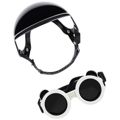 Limtula Robuster Motorradbrillenhelm mit Baumwolle, Black White Verstellbarer Riemen, stoßfester Rahmen, weiche Polsterung, winddichte Brille für Outdoor Abenteuer Limtula Robuster Motorradbrillenhelm mit Baumwolle, Black White Verstellbarer Riemen, stoßfester Rahmen, weiche Polsterung, winddichte Brille für Outdoor Abenteuer