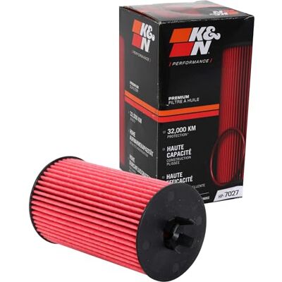 K&N Ölfilter High Performance-Series kompatibel mit Buick, Chevrolet, Pontiac, Saturn, Suzuki, Opel (HP-7027), Rot K&N Ölfilter High Performance-Series kompatibel mit Buick, Chevrolet, Pontiac, Saturn, Suzuki, Opel (HP-7027), Rot