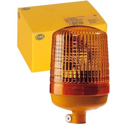 HELLA 2RL 008 060-111 Halogen Rundumleuchte KL 7000 24V gelb (amber) Rohrstutzen für Traktor, LKW, Gabelstapler HELLA 2RL 008 060-111 Halogen Rundumleuchte KL 7000 24V gelb (amber) Rohrstutzen für Traktor, LKW, Gabelstapler