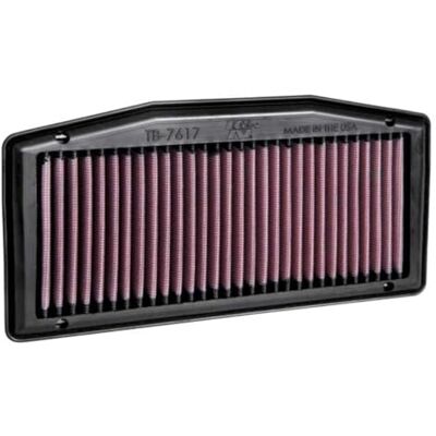 K&N Tauschluftfilter passgenau kompatibel mit Triumph Street Triple 765 inkl. S/R/RS 2018- & Street Triple S 660 2020- (TB-7617) K&N Tauschluftfilter passgenau kompatibel mit Triumph Street Triple 765 inkl. S/R/RS 2018- & Street Triple S 660 2020- (TB-7617)