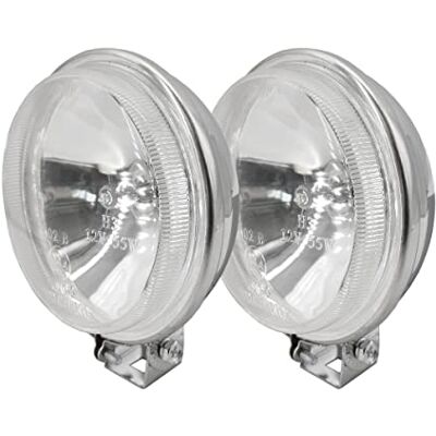 Simoni Racing Universelle Zusatzscheinwerfer 115mm Halogen H3 Chrom Satz à 2 Stück Simoni Racing Universelle Zusatzscheinwerfer 115mm Halogen H3 Chrom Satz à 2 Stück