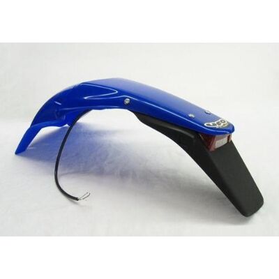 UFO Guardabarros trasero Enduro con piloto trasero YA03868-089 Color Azul UFO Guardabarros trasero Enduro con piloto trasero YA03868-089 Color Azul