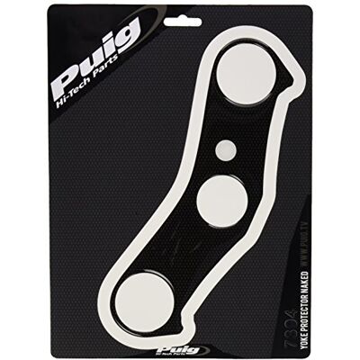 Puig 7394U Graues Motorradlenkerplattenaufkleber - Sticker/Decal Puig 7394U Graues Motorradlenkerplattenaufkleber - Sticker/Decal