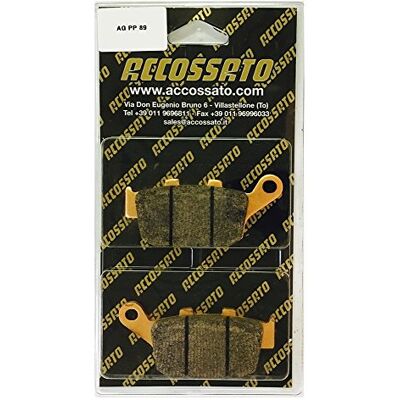 ACCOSSATO Bremsbelag agpp89st, > Buell M2 1200 Cyclone, 1200 (1998 – 2002) ACCOSSATO Bremsbelag agpp89st, > Buell M2 1200 Cyclone, 1200 (1998 – 2002)