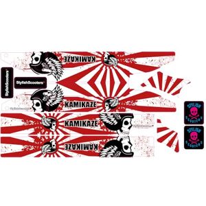 STYLISH SCOOTERS Vinyl für Elektroroller Modell Kamikaze (Roller Nicht ENTHALTEN) STYLISH SCOOTERS Vinyl für Elektroroller Modell Kamikaze (Roller Nicht ENTHALTEN)