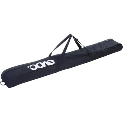EVOC SKI Bag Skitasche, Skisack (weit aufklappbare Langlauf Tasche, Komprimierungsgurte zur Anpassung des Packvolumens, Abnehmbarer Schultergurt, Ski Case für Ski bis 195 cm und Stöcke, L/XL), Black EVOC SKI Bag Skitasche, Skisack (weit aufklappbare Langlauf Tasche, Komprimierungsgurte zur Anpassung des Packvolumens, Abnehmbarer Schultergurt, Ski Case für Ski bis 195 cm und Stöcke, L/XL), Black