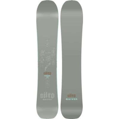 NITRO Banker Herren Directional All-Mountain Snowboard Freeride, Powder, Flex 8/10, Camber, Sinterbasis, Advanced NITRO Banker Herren Directional All-Mountain Snowboard Freeride, Powder, Flex 8/10, Camber, Sinterbasis, Advanced