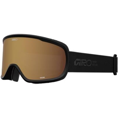 Giro Moxie Skibrille Damen Ski Snowboardbrille Unisize Schneebrille EXV Weitsicht, Anti-Fog, OTG geeignet, Ersatzscheibe, Helm-kompatibel Farbe: stacked black Gläser: amber gold/yellow Giro Moxie Skibrille Damen Ski Snowboardbrille Unisize Schneebrille EXV Weitsicht, Anti-Fog, OTG geeignet, Ersatzscheibe, Helm-kompatibel Farbe: stacked black Gläser: amber gold/yellow