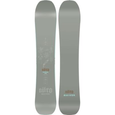 NITRO Banker Herren Directional All-Mountain Snowboard Freeride, Powder, Flex 8/10, Camber, Sinterbasis, Advanced NITRO Banker Herren Directional All-Mountain Snowboard Freeride, Powder, Flex 8/10, Camber, Sinterbasis, Advanced