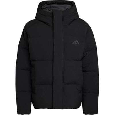 Adidas Herren Helionic Down Puffer Hooded Coat, black, 3XL Adidas Herren Helionic Down Puffer Hooded Coat, black, 3XL