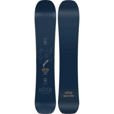 NITRO Banker Herren Directional All-Mountain Snowboard Freeride, Powder, Flex 8/10, Camber, Sinterbasis, Advanced NITRO Banker Herren Directional All-Mountain Snowboard Freeride, Powder, Flex 8/10, Camber, Sinterbasis, Advanced