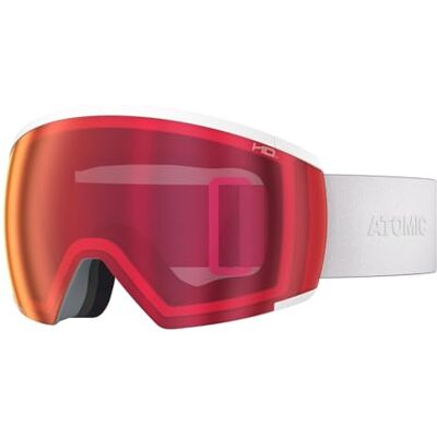 Atomic REDSTER L HD Skibrille White I Große Ski- & Snowboardbrille mit HD Scheibentechnologie für klare Sicht I Damen- & Herren-Ski-Brille mit Live Fit Rahmen für individuelle Passform Atomic REDSTER L HD Skibrille White I Große Ski- & Snowboardbrille mit HD Scheibentechnologie für klare Sicht I Damen- & Herren-Ski-Brille mit Live Fit Rahmen für individuelle Passform