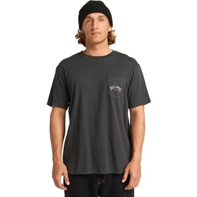 Billabong Stacked Arch T-Shirt für Männer Schwarz Billabong Stacked Arch T-Shirt für Männer Schwarz