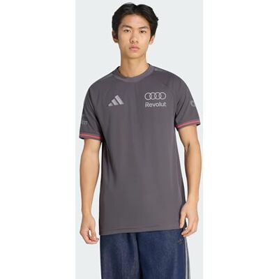 Adidas Herren Audi Revolut Formula One Team 2026 Engineers & Marketing Authentic Driver Jersey Shirt, Grey strata/Iron met., M Adidas Herren Audi Revolut Formula One Team 2026 Engineers & Marketing Authentic Driver Jersey Shirt, Grey strata/Iron met., M