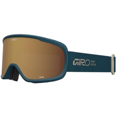 Giro Moxie Skibrille Damen Ski Snowboardbrille Unisize Schneebrille EXV Weitsicht, Anti-Fog, OTG geeignet, Ersatzscheibe, Helm-kompatibel Farbe: stacked stone Gläser: amber pink/yellow Giro Moxie Skibrille Damen Ski Snowboardbrille Unisize Schneebrille EXV Weitsicht, Anti-Fog, OTG geeignet, Ersatzscheibe, Helm-kompatibel Farbe: stacked stone Gläser: amber pink/yellow
