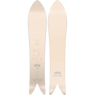 NITRO Ika Damen Directional All-Mountain Snowboard Freeride, Powder, Flex 7/10, Camber, Sinterbasis, Advanced NITRO Ika Damen Directional All-Mountain Snowboard Freeride, Powder, Flex 7/10, Camber, Sinterbasis, Advanced