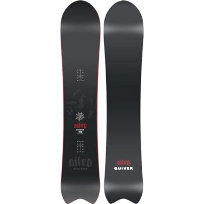 NITRO Dinghy Herren Directional All-Mountain Snowboard Freeride, Powder, Flex 7/10, Camber, Sinterbasis, Advanced NITRO Dinghy Herren Directional All-Mountain Snowboard Freeride, Powder, Flex 7/10, Camber, Sinterbasis, Advanced