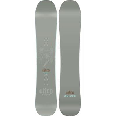 NITRO Banker Herren Directional All-Mountain Snowboard Freeride, Powder, Flex 8/10, Camber, Sinterbasis, Advanced NITRO Banker Herren Directional All-Mountain Snowboard Freeride, Powder, Flex 8/10, Camber, Sinterbasis, Advanced
