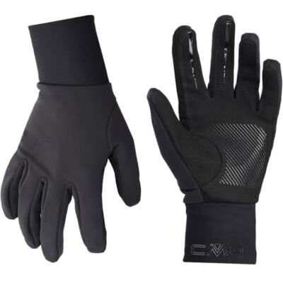 CMP Man Gloves Hybrid Softshell, Schwarz, XL, Schwarz, Einheitsgröße CMP Man Gloves Hybrid Softshell, Schwarz, XL, Schwarz, Einheitsgröße