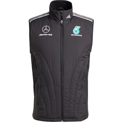 Adidas Herren MERCEDES AMG PETRONAS FORMULA ONE TEAM MECHANICS VEST MEN, Black/Reflective Silver, XS Adidas Herren MERCEDES AMG PETRONAS FORMULA ONE TEAM MECHANICS VEST MEN, Black/Reflective Silver, XS