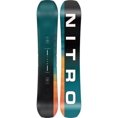 NITRO Snowboards Herren Team & Team Wide Board ´25, Freestyle/Freerideboard, Directional Twin, Trüe Camber, All-Terrain NITRO Snowboards Herren Team & Team Wide Board ´25, Freestyle/Freerideboard, Directional Twin, Trüe Camber, All-Terrain