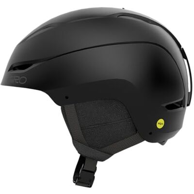 Giro Ratio MIPS Helm Thermostat Control Belüftung, MIPS Technologie, In Form Fit System, Audio-kompatibel, Schutz bei Aufprall, Matte Black, Größe: S Giro Ratio MIPS Helm Thermostat Control Belüftung, MIPS Technologie, In Form Fit System, Audio-kompatibel, Schutz bei Aufprall, Matte Black, Größe: S