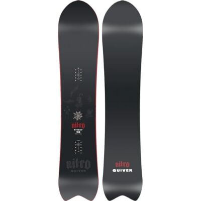 NITRO Dinghy Herren Directional All-Mountain Snowboard Freeride, Powder, Flex 7/10, Camber, Sinterbasis, Advanced NITRO Dinghy Herren Directional All-Mountain Snowboard Freeride, Powder, Flex 7/10, Camber, Sinterbasis, Advanced