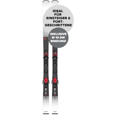 Atomic REDSTER SC + M 10 GW Ski Länge 140 cm Skier für Damen & Herren Hochwertige Ski mit TI Stabilizer für hohe Wendigkeit Mit Densolite Core für optimale Dämpfung Atomic REDSTER SC + M 10 GW Ski Länge 140 cm Skier für Damen & Herren Hochwertige Ski mit TI Stabilizer für hohe Wendigkeit Mit Densolite Core für optimale Dämpfung