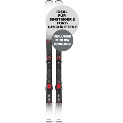 Atomic REDSTER SC + M 10 GW Ski Länge 161 cm Skier für Damen & Herren Hochwertige Ski mit TI Stabilizer für hohe Wendigkeit Mit Densolite Core für optimale Dämpfung Atomic REDSTER SC + M 10 GW Ski Länge 161 cm Skier für Damen & Herren Hochwertige Ski mit TI Stabilizer für hohe Wendigkeit Mit Densolite Core für optimale Dämpfung