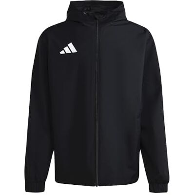 Adidas Herren Entrada26 All Weather Coat, black/white, XL Tall Adidas Herren Entrada26 All Weather Coat, black/white, XL Tall