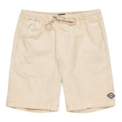 Billabong Walkshorts mit elastischer Taille, Larry Cord, für Herren, Beige Billabong Walkshorts mit elastischer Taille, Larry Cord, für Herren, Beige