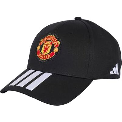 Adidas Unisex Manchester United Hat, Black/White, L-XL Adidas Unisex Manchester United Hat, Black/White, L-XL