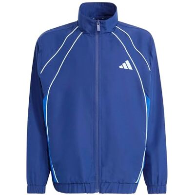 Adidas Unisex Kids COLOR BLOCK WOVEN TRACKSUIT, dark blue/team royal blue/glow blue, 9-10 Years Adidas Unisex Kids COLOR BLOCK WOVEN TRACKSUIT, dark blue/team royal blue/glow blue, 9-10 Years