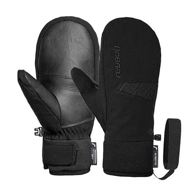 Reusch Ski-Fäustlinge für Herren & Damen extra warm mit Woll-Isolation wasserdicht & atmungsaktiv, mit Kunstleder-Innenhand, Softshell-Winterhandschuhe für Ski & Piste, Größe 7-11, Malone R-TEX XT Reusch Ski-Fäustlinge für Herren & Damen extra warm mit Woll-Isolation wasserdicht & atmungsaktiv, mit Kunstleder-Innenhand, Softshell-Winterhandschuhe für Ski & Piste, Größe 7-11, Malone R-TEX XT