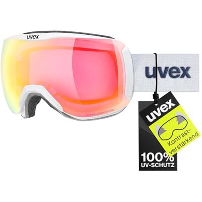 Uvex downhill 2100 CV kontrastverstärkende Skibrille mit schmalem Rahmen und extra weitem Sichtfeld für Damen und Herren white/red-purple one size Uvex downhill 2100 CV kontrastverstärkende Skibrille mit schmalem Rahmen und extra weitem Sichtfeld für Damen und Herren white/red-purple one size