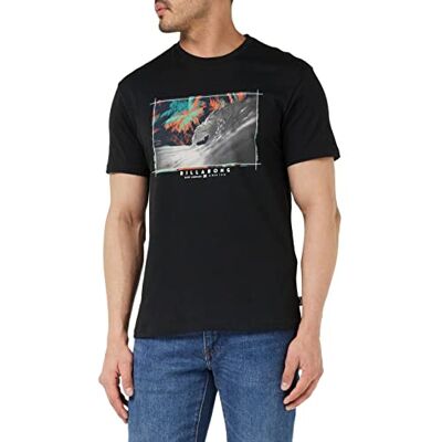 Billabong Barrel Screen Tee für Männer Black XS Billabong Barrel Screen Tee für Männer Black XS