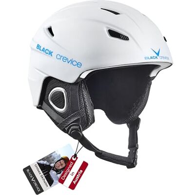 Black Crevice S Weiß/Blau Skihelm - Skihelm Black Crevice S Weiß/Blau Skihelm - Skihelm