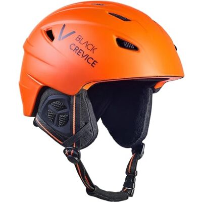 Black Crevice Skihelm Streif I Stoßfester Skihelm in sportlichem Design I Skihelm Herren & Damen I Snowboard-Helm I Atmungsaktiver Ski-Helm I Größenverstellbar Black Crevice Skihelm Streif I Stoßfester Skihelm in sportlichem Design I Skihelm Herren & Damen I Snowboard-Helm I Atmungsaktiver Ski-Helm I Größenverstellbar