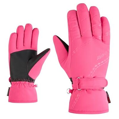 Ziener Damen KEVA-Z Ski-Handschuhe/Wintersport Primaloft, warm, wasserabweisend, pop pink, 6 Ziener Damen KEVA-Z Ski-Handschuhe/Wintersport Primaloft, warm, wasserabweisend, pop pink, 6