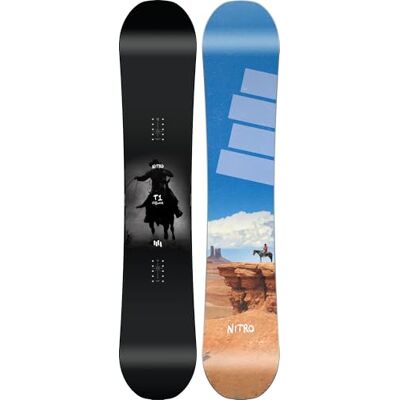NITRO Snowboards Herren T1 BRD & T1 Wide BRD ´25, Freestyleboard, Twin, Cam-Out Camber, Park NITRO Snowboards Herren T1 BRD & T1 Wide BRD ´25, Freestyleboard, Twin, Cam-Out Camber, Park