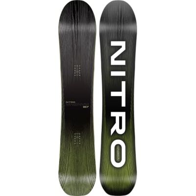 NITRO Magnum Herren Directional All-Mountain Snowboard Freeride, Powder, Flex 7/10, Camber, Sinterbasis, Advanced NITRO Magnum Herren Directional All-Mountain Snowboard Freeride, Powder, Flex 7/10, Camber, Sinterbasis, Advanced