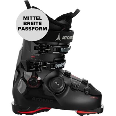 Atomic Hawk Prime 100 BOA GW Skischuhe Größe 32/32.5 Alpin-Skischuh in Black/Red Boots mit 3D Knöchel & Ferse für präzisen Sitz Ideal für Skifahrer mit mittelbreiten Füßen. Atomic Hawk Prime 100 BOA GW Skischuhe Größe 32/32.5 Alpin-Skischuh in Black/Red Boots mit 3D Knöchel & Ferse für präzisen Sitz Ideal für Skifahrer mit mittelbreiten Füßen.