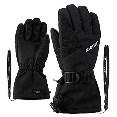 Ziener Kinder LANI Ski-Handschuhe/Wintersport wasserdicht atmungsaktiv, black, 3 Ziener Kinder LANI Ski-Handschuhe/Wintersport wasserdicht atmungsaktiv, black, 3