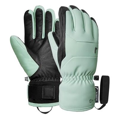 Reusch Skihandschuhe für Damen warm & wasserdicht mit Ziegenleder Reusch Skihandschuhe für Damen warm & wasserdicht mit Ziegenleder