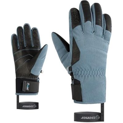 Ziener Damen Kale-Z Ski-Handschuhe/Wintersport extra warm, lavalan, wasserdicht, Iron Sky Cord, 6 Ziener Damen Kale-Z Ski-Handschuhe/Wintersport extra warm, lavalan, wasserdicht, Iron Sky Cord, 6