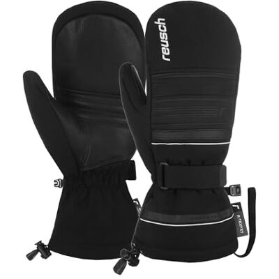 Reusch Ski-Fäustlinge für Herren & Damen extra warm mit Ziegenleder wasserdicht, winddicht & atmungsaktiv, Winterhandschuhe für Ski, Outdoor & Freizeit, Größe 6,5-11, Conan R-TEX XT Mitten Reusch Ski-Fäustlinge für Herren & Damen extra warm mit Ziegenleder wasserdicht, winddicht & atmungsaktiv, Winterhandschuhe für Ski, Outdoor & Freizeit, Größe 6,5-11, Conan R-TEX XT Mitten